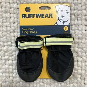 Ruffwear Grip Trex Dog Boots Black Sz 2.5 Inches Vibram Sole All Terrain